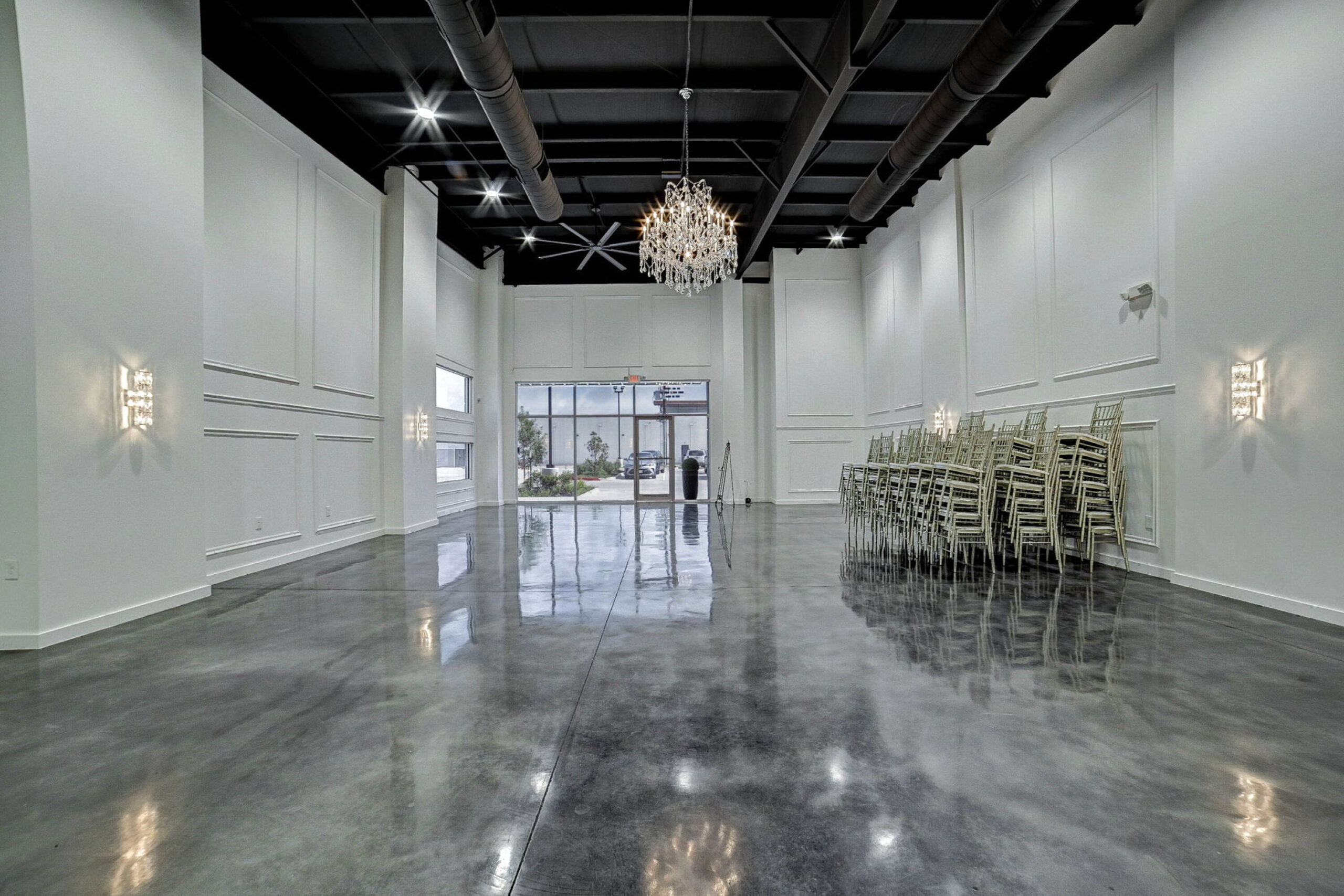 The Bethel Suite open floor, view from the back