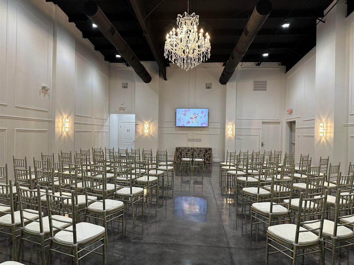 The Bethel Suite in conference seating configuration