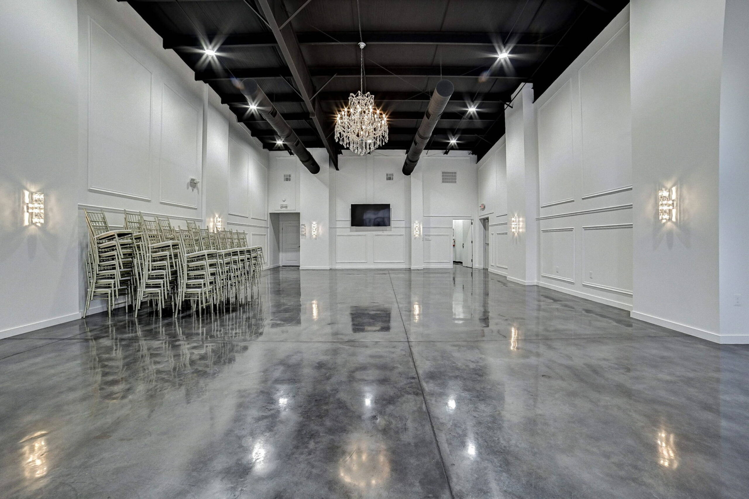 The Bethel Suite event space in Katy TX, view from the front