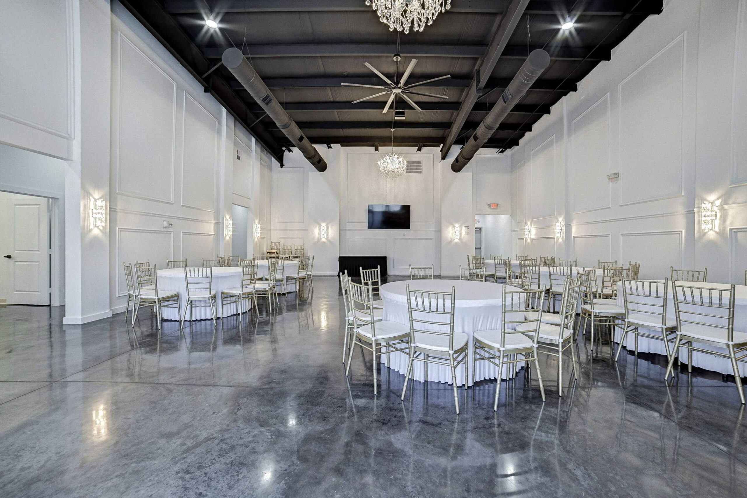 The Eden Suite event space in Katy TX, view from the front